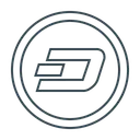 Free Dash Coin Cryptocurrency Icon