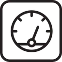 Free Dashboard Speedometer Speed Icon
