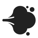 Free Away High Contrast Icon