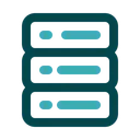 Free Data Database Seo Icon