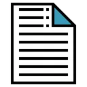 Free Paper Data File Icon