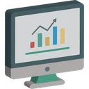 Free Data Analysis Seo Performance Web Analytics Icon