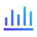 Free Data Analytics Bar Chart Statistics Icon