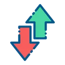 Free Data Arrow  Icon