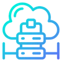 Free Data Center Cloud Server Server Icon