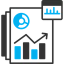 Free Data chart  Icon