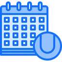 Free Calendario Partida Data Ícone