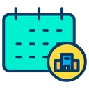 Free Calendario Data Hotel Icon