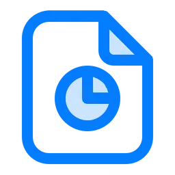 Free Data File Icon - Download in Colored Outline Style