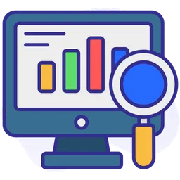 Free Data graph  Icon