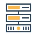 Free Data Center Server Icon