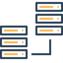 Free Data Center Sharing Icon