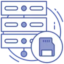 Free Data Server Database Data Center Icon