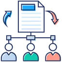 Free Data Transfer Synchronization Data Interchange Icon