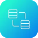 Free Database Server Rack Icon