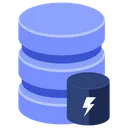 Free Database Cache Data Storage Database Icon