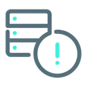 Free Error Server Database Icon