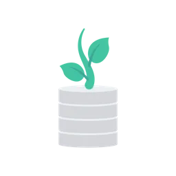 Free Database Growth  Icon