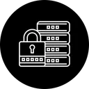 Free Database Management Safe Icon