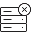 Free Database Server Rack Icon