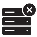 Free Database Server Rack Icon