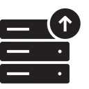 Free Database Server Rack Icon