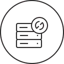 Free Database Server Rack Icon