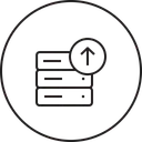 Free Database Server Rack Icon