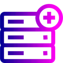 Free Database Server Rack Icon