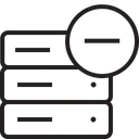 Free Database Server Rack Icon