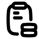 Free Database List Document Data Center Icon