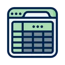 Free Database Sheet Data Sheet Document Icon