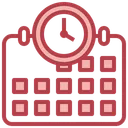 Free Date Calendar Time Time And Date Administration Icon