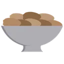 Free Date Fruit Bowl  Icon