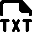 Free Datei Txt Symbol