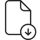 Free Datei Papier Dokument Symbol