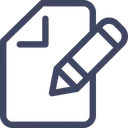 Free Datei bearbeiten  Symbol