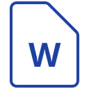 Free Docx-Datei  Symbol