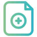 Free UI Farbverlaufskontur Symbol