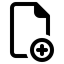 Free Datei hinzufügen  Symbol