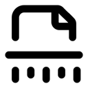 Free Aktenvernichter Datei Dokument Symbol