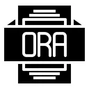 Free Ora Datei Typ Symbol