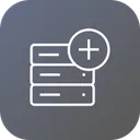 Free Datenbank Server Rack Icon