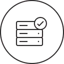 Free Datenbank Server Rack Symbol