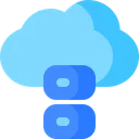 Free Cloud Netzwerk Datenbank Symbol