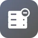 Free Datenbank Server Rack Icon