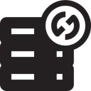 Free Datenbank Server Rack Icon