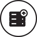 Free Datenbank Server Rack Icon