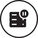 Free Datenbank Server Rack Icon