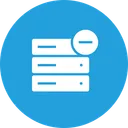 Free Datenbank Server Rack Icon